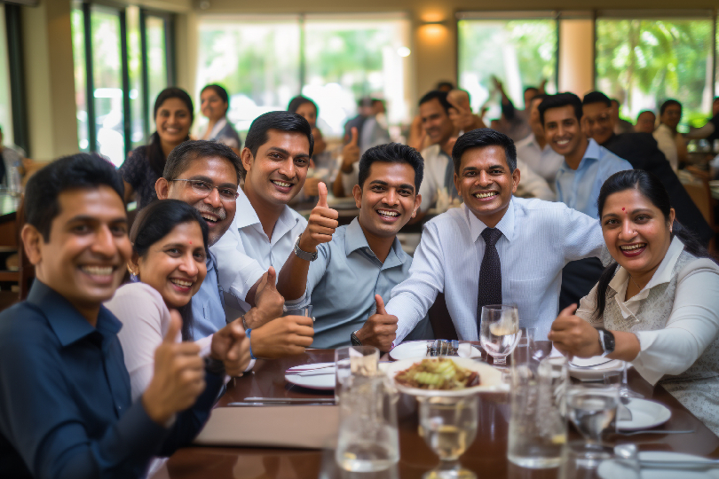 Hospitality executive recruiters manager leading a group Training Solutions workshop